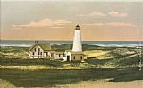Great Point Lighthouse, Nantucket, Massachusetts by Norman Parkinson